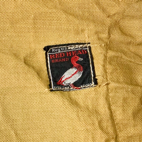 1940's〜 Red Head Hunting Vest