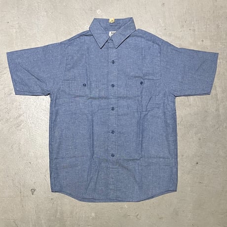 1960〜70's RIVERSIDE Chambray S/S Shirt Deadstock