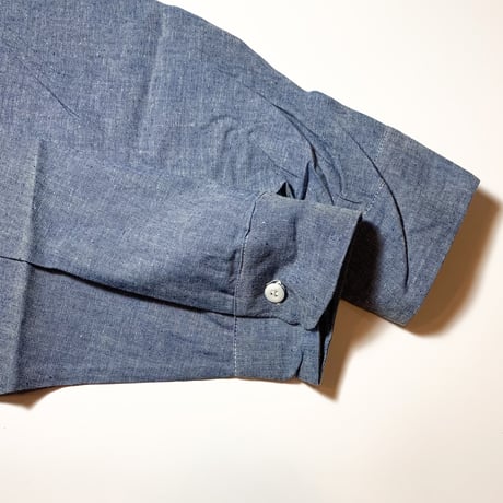 1960's RIVERSIDE Chambray L/S Shirt Deadstock