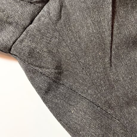 1940's Unknown Black Chambray Trousers Deadstock