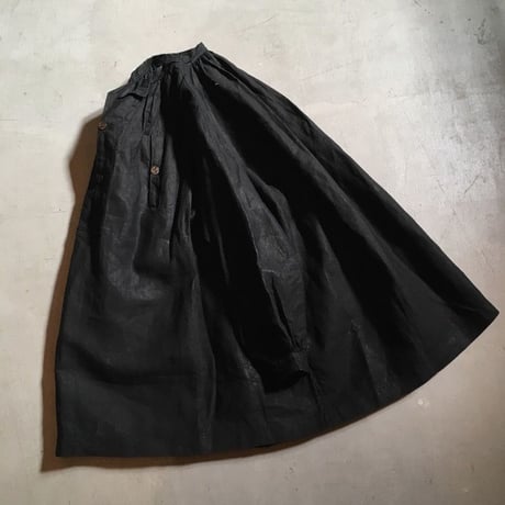1930's French Indigo Linen Smock