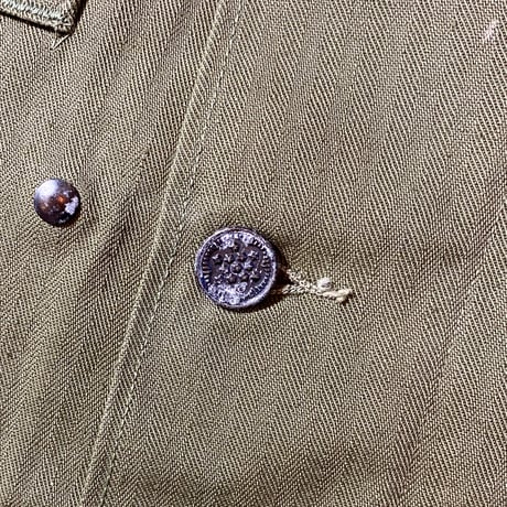1940's US.ARMY M-43 Herringbone Jacket Deadstock