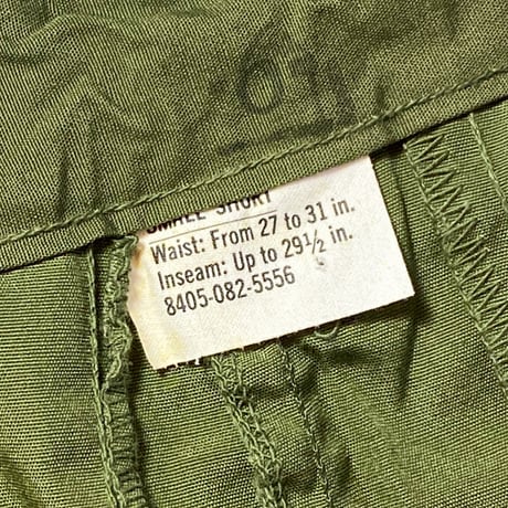 1960's US.ARMY Jungle Fatigue 3rd Trousers Deadstock
