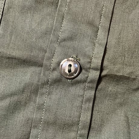 1940's US.NAVY N-3 Poplin L/S Shirt Deadstock