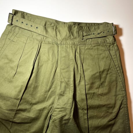 1950's British Army Gurkha Short Pants Deadstock