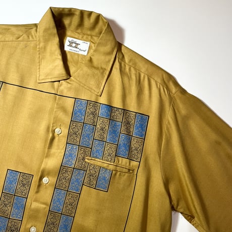 1960's A Mark XX Rayon L/S Shirt