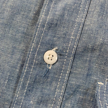 1960's OSHKOSH Chambray L/S Shirt Deadstock