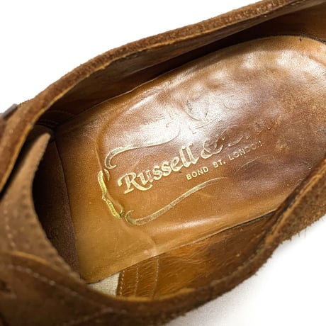 1970's〜 Russell&Bromley Brown Suede Shoes