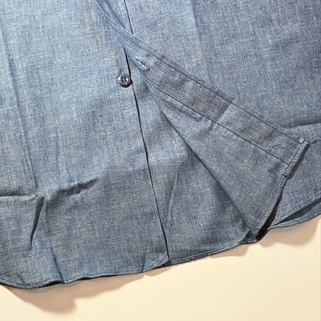1970's MADEWELL Chambray L/S Shirt Deadstock