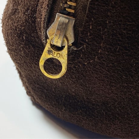 1960's Henselite Bowls Co. Suede Bag