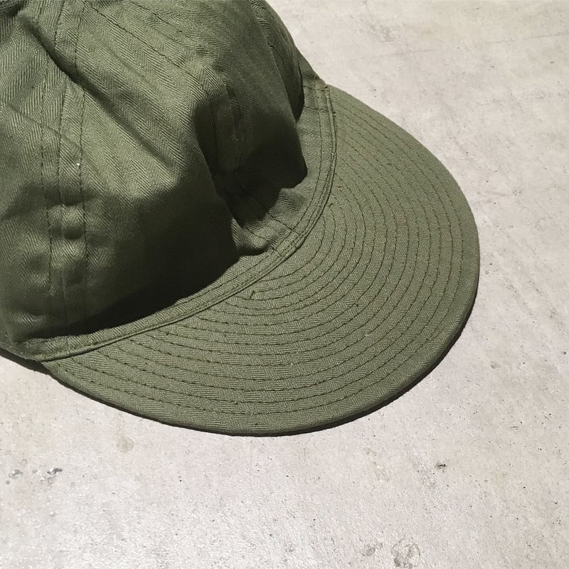 1940's USAAF A-3 Herringbone Cap Deadstock | Un