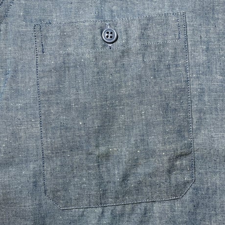 1960's US.NAVY Chambray L/S Shirt Deadstock