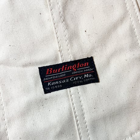 1950's Burlington Apron Double Knee Overall Deadstock