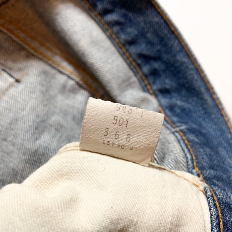 1970's Levi's 501 66 Single Denim Pants