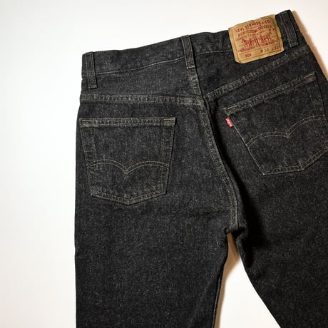 1990's Levi's 501 Black Denim Pants
