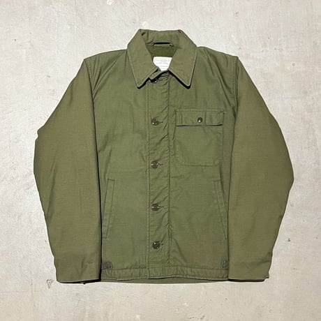 1980's US.NAVY A-2  Deck Jacket