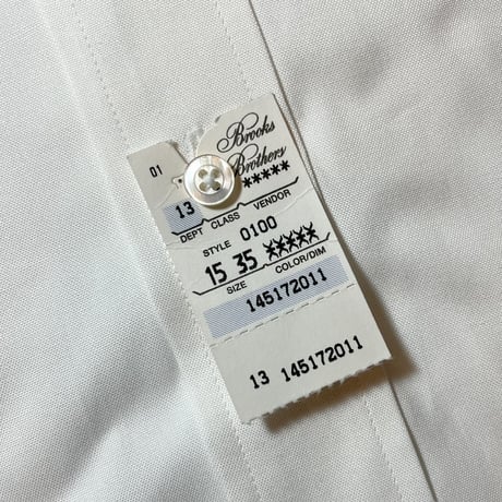1980〜90's Brooks Brothers L/S Shirt Deadstock