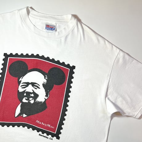 1990's〜 Hanes Mickey Mao Printed Tee