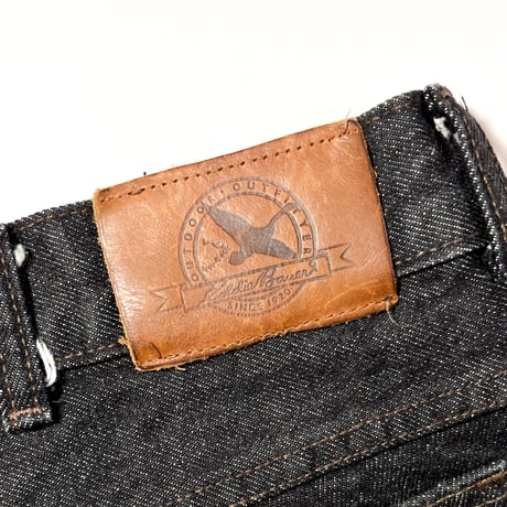 1980's Eddie Bauer Black Denim Pants Deadstock