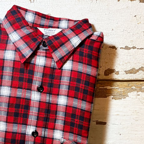 1960's PENNEY'S Flannel L/S Shirt Deadstock