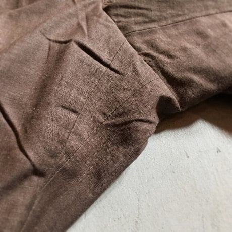 1950's OVER THE TOP Brown Chambray Trousers Deadstock