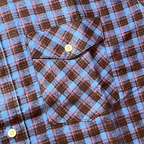 1960's KEY Flannel L/S Shirt Deadstock