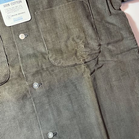 1960's TOWNCRAFT Corduroy L/S Shirt Deadstock