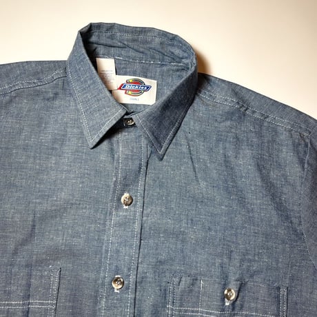 1990's Dickies Chambray L/S Shirt Deadstock