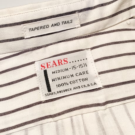 1960's Sears L/S Shirt Deadstock