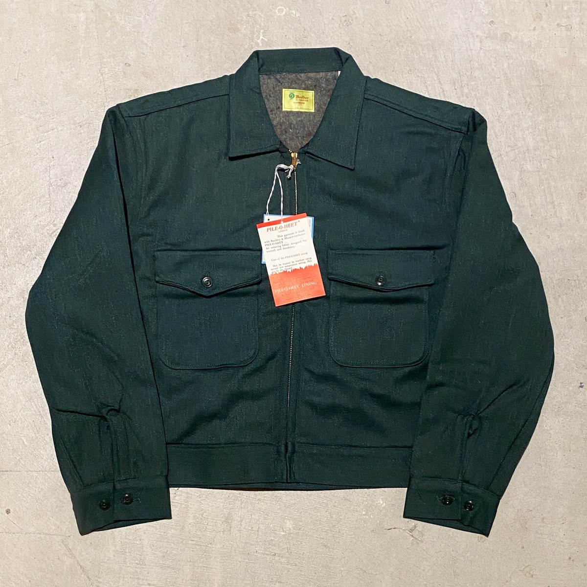 1960's 5 Brother Whipcord Work Jacket Deadstock 1960's 5 Brother Whipcord Work Jacket Deadstock