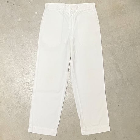 1960's US.NAVY White Trousers