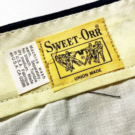 1960's SWEET-ORR Corduroy Trousers Deadstock