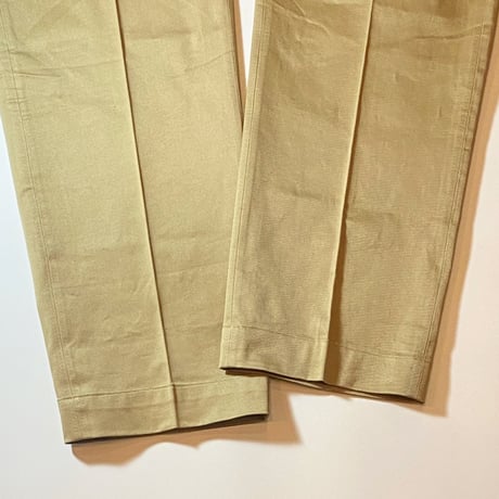 1940's US.ARMY M-43 Chino Trousers Deadstock
