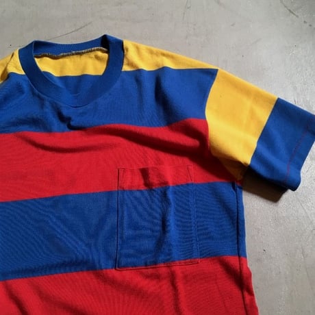 1970's Unknown Border Pocket Tee