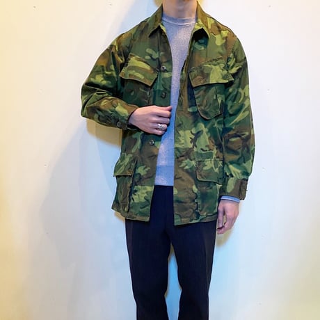 1960's US.ARMY ERDL Non Rip Jungle Fatigue Jacket