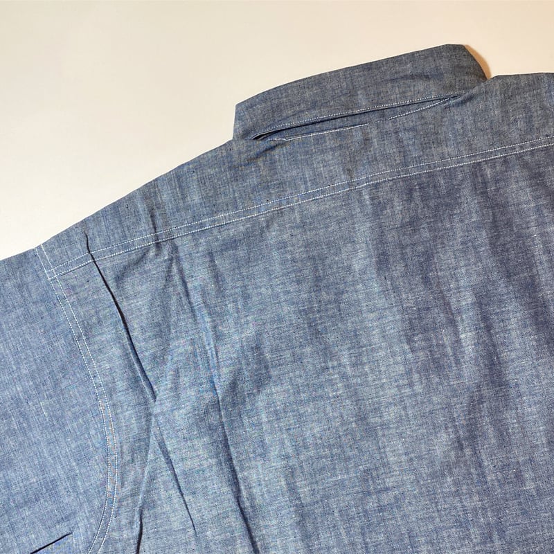 トップス 1950's US.NAVY Chambray L/S Shirt 1950〜60's US.NAVY