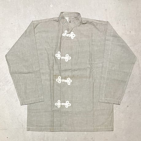 1940's US.ARMY Oxford Pajama L/S Shirt Deadstock