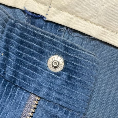 1960's Unknown Corduroy Tapered Pants Deadstock
