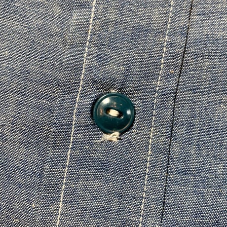 1940's US.NAVY Chambray L/S Shirt Deadstock