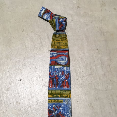 1960's Rooster Cotton Necktie