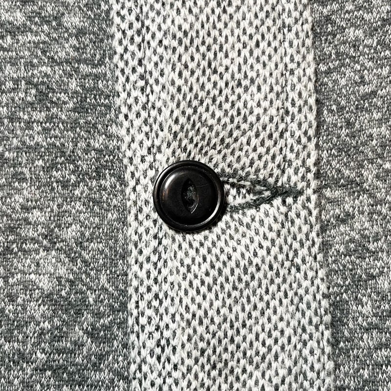 1950's Unknown Salt&Pepper Sweat Cardigan | Unwave
