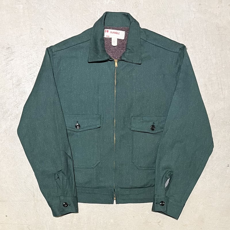 TWNのDurable Work Jacket 全3色 1960's DURABLE Whipcord Work Jacket Deadstock |