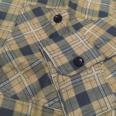 1950〜60's PENNEY'S Flannel L/S Shirt Deadstock