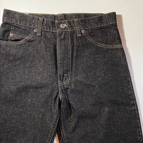 1990's Levi's 550 Black Denim Pants Deadstock
