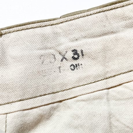 1950's US.ARMY M-45 Chino Trousers