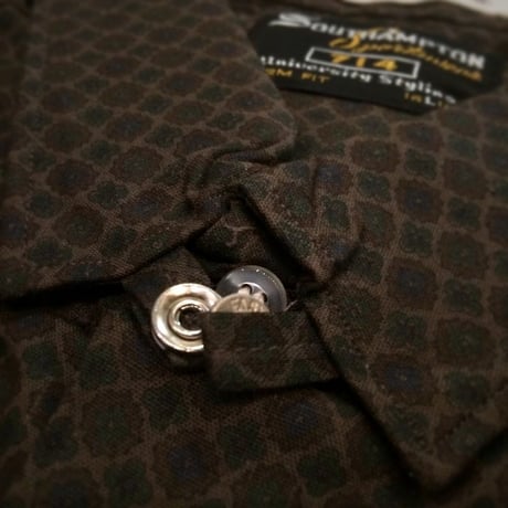 1960's SOUTHAMPTON Sportswear 714 Tab Collar L/S Shirt Deadstock
