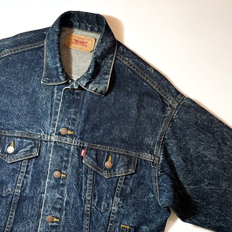 1980's Levi's 70507 Acid Washed Denim Jacket