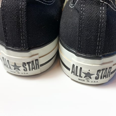 1990's CONVERSE ALL STAR Black Low Deadstock