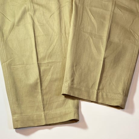 1950〜60's French Army M-52 Chino Trousers Deadstock