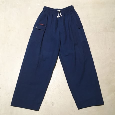 1980〜90's Unknown Indigo Easy Pants